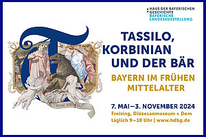 Die Bayerische Landesausstellung 2024 „Tassilo, Korbinian und der Bär – Bayern im frühen Mittelalter“ findet von 7. Mai bis 3. November 2024 im Diözesanmuseum Freising statt.