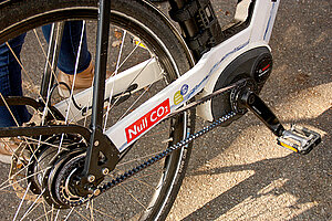 You can also rent e-bikes.
