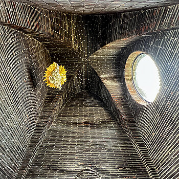 Mary's Mantle Chapel, Kiki Smith- Detailansicht (Foto: ski)