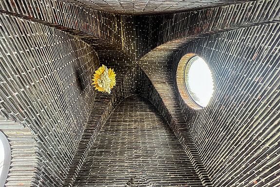 Mary's Mantle Chapel, Kiki Smith- Detailansicht (Foto: ski)