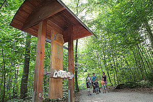 Information sign on Forest Trail