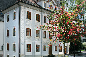 Das Ziererhaus gilt als einer der bedeutendsten Bauten des Rokoko in Altbayern