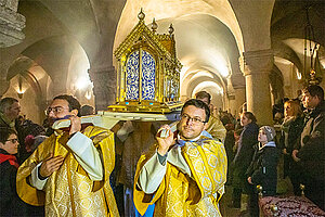 Korbiniansschrein im Dom