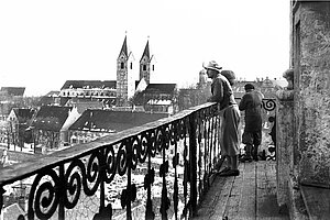 Historischer Blick von St. Georg auf Freising. (Fotosammlung Carl Koislmaier)