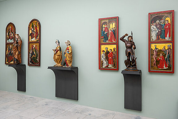 View into a room of the exhibition collection. (Photo: Diocesan Museum Freising / Thomas Dashuber)