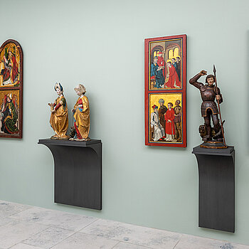 View into a room of the exhibition collection. (Photo: Diocesan Museum Freising / Thomas Dashuber)