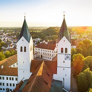 The cathedral from above