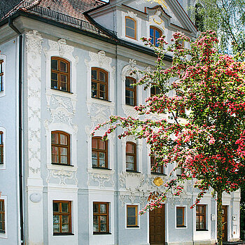 Das Ziererhaus gilt als einer der bedeutendsten Bauten des Rokoko in Altbayern