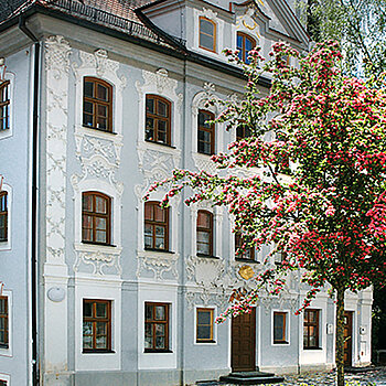 Das Ziererhaus gilt als einer der bedeutendsten Bauten des Rokoko in Altbayern