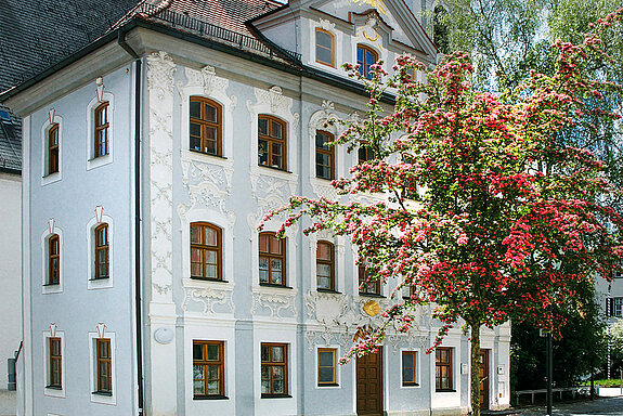 Das Ziererhaus gilt als einer der bedeutendsten Bauten des Rokoko in Altbayern