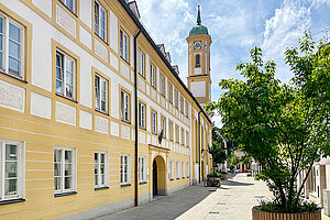 Die Kirche des Heiliggeistspitals. (Foto: Stadt Freising) 