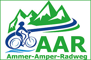 Follow these signs: Out and about on the Ammer-Amper Cycling Route.