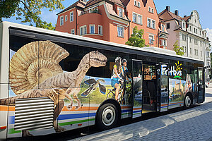 Ab 1. Mai 2023 ist der Freizeitbus wieder unterwegs - und das Fahrrad reist mit. 