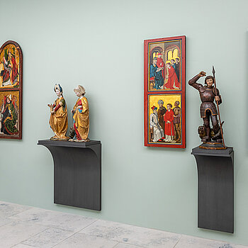 View into a room of the exhibition collection. (Photo: Diocesan Museum Freising / Thomas Dashuber)